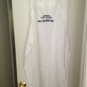 Royal Caribbean ALL ACCESS TOUR Behind The Royal Advantage APRON has 2 sm stains